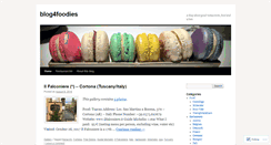Desktop Screenshot of blog4foodies.com